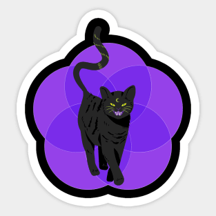 Hex Cat Sticker